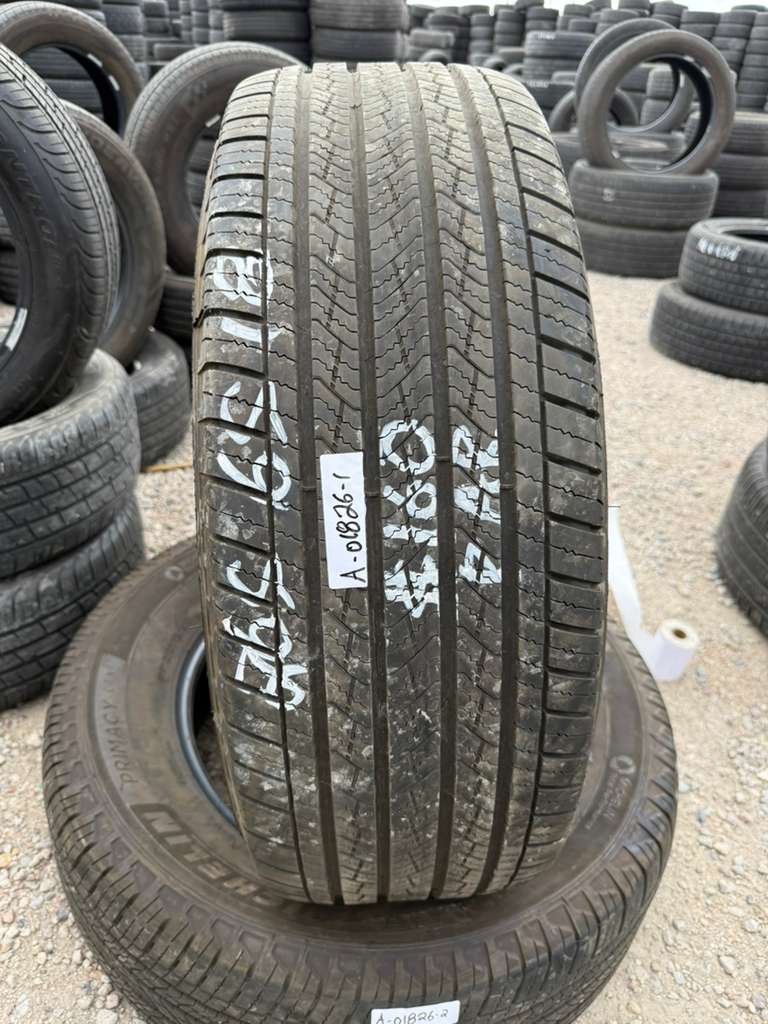265/65R18 Pair (2 Used Tires) Michelin Primacy LTX