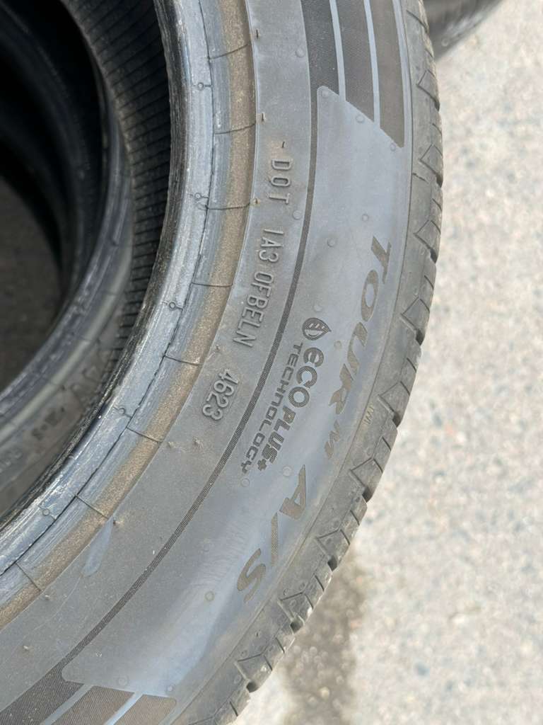 215/55R17 Set (4 Used Tires) Continental Control Contact