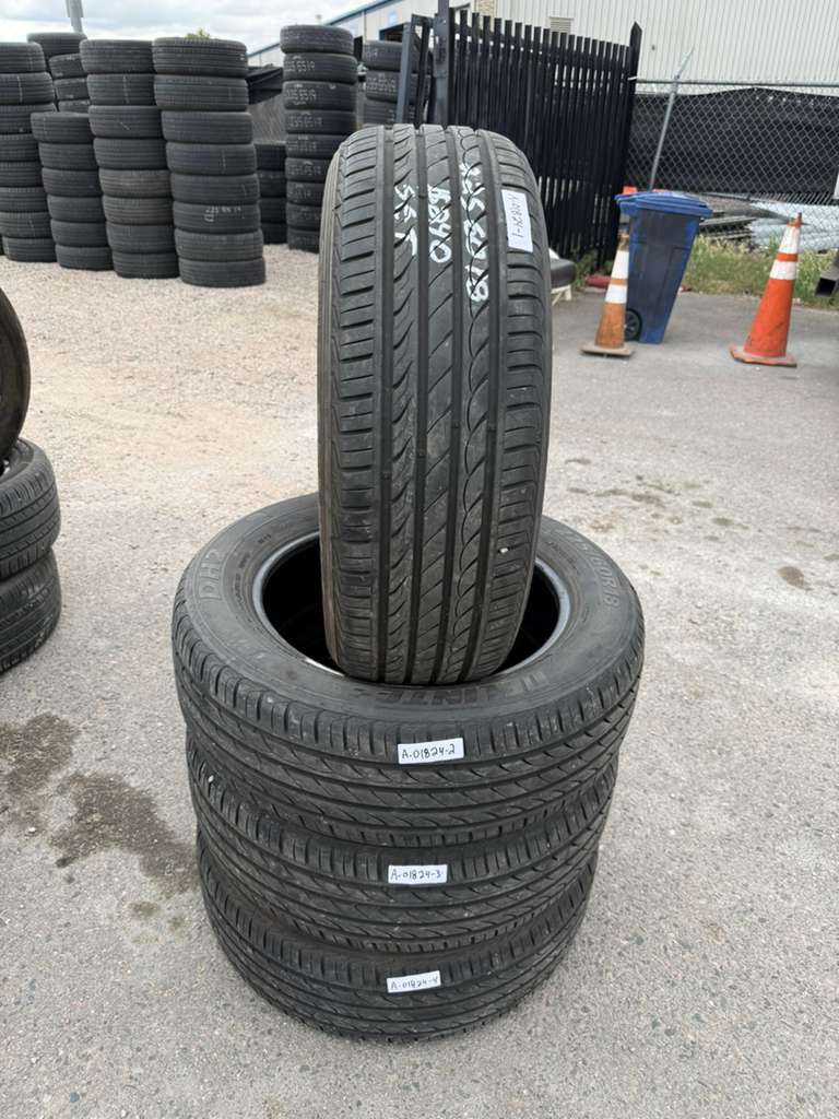 225/60R18 Set (4 Used Tires) Delinte DH2