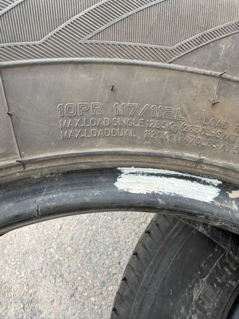 ST225/75R15 Pair (2 Used Tires) GallantGL Trail