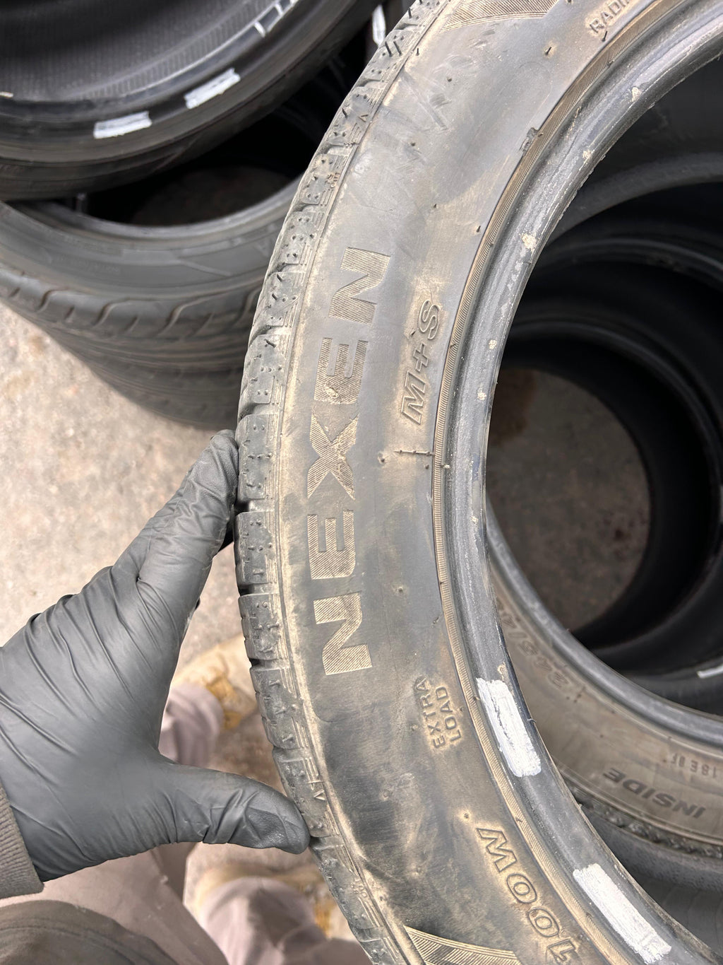 245/45R18 Set (4 Used Tires) Nexen N5000 Platinum