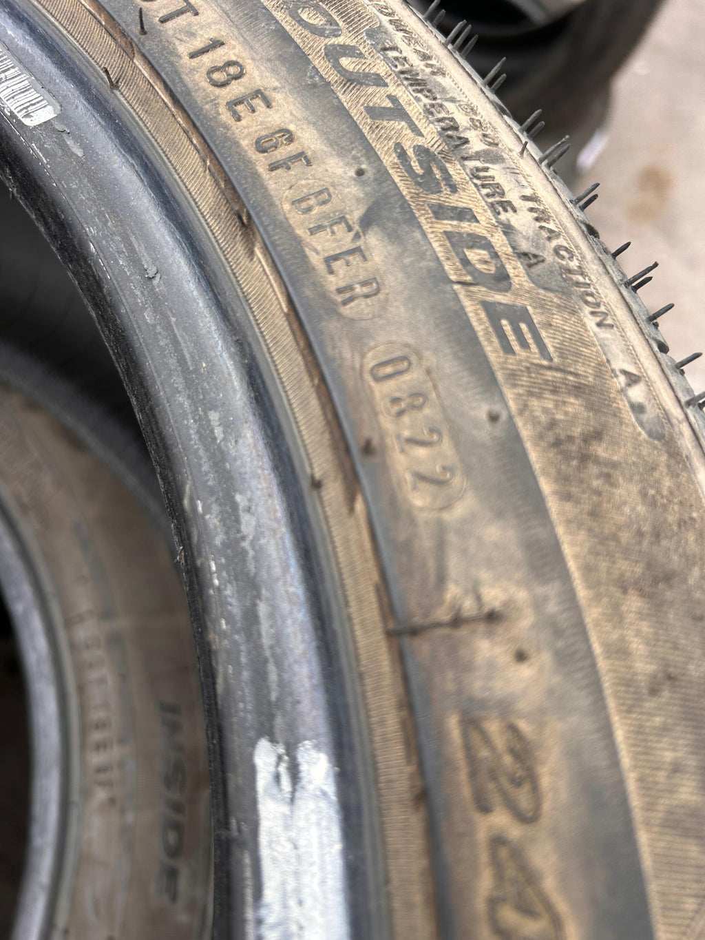 245/45R18 Set (4 Used Tires) Nexen N5000 Platinum
