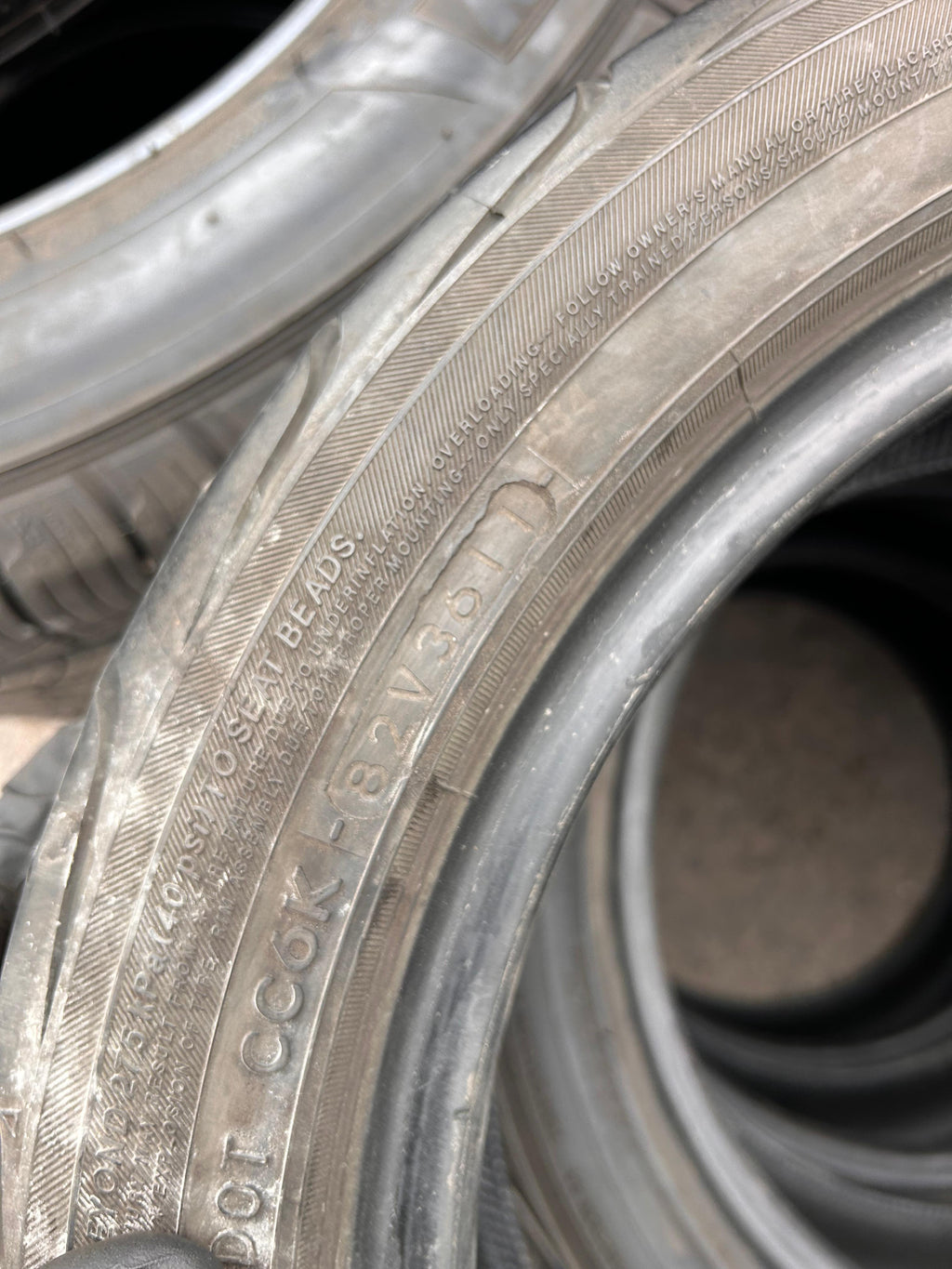 195/50R15 Set (4 Used Tires) Yokohama S Drive