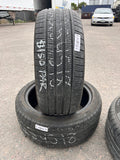 225/45R18 Pair (2 Used Tires) Pirelli Cinturato P7