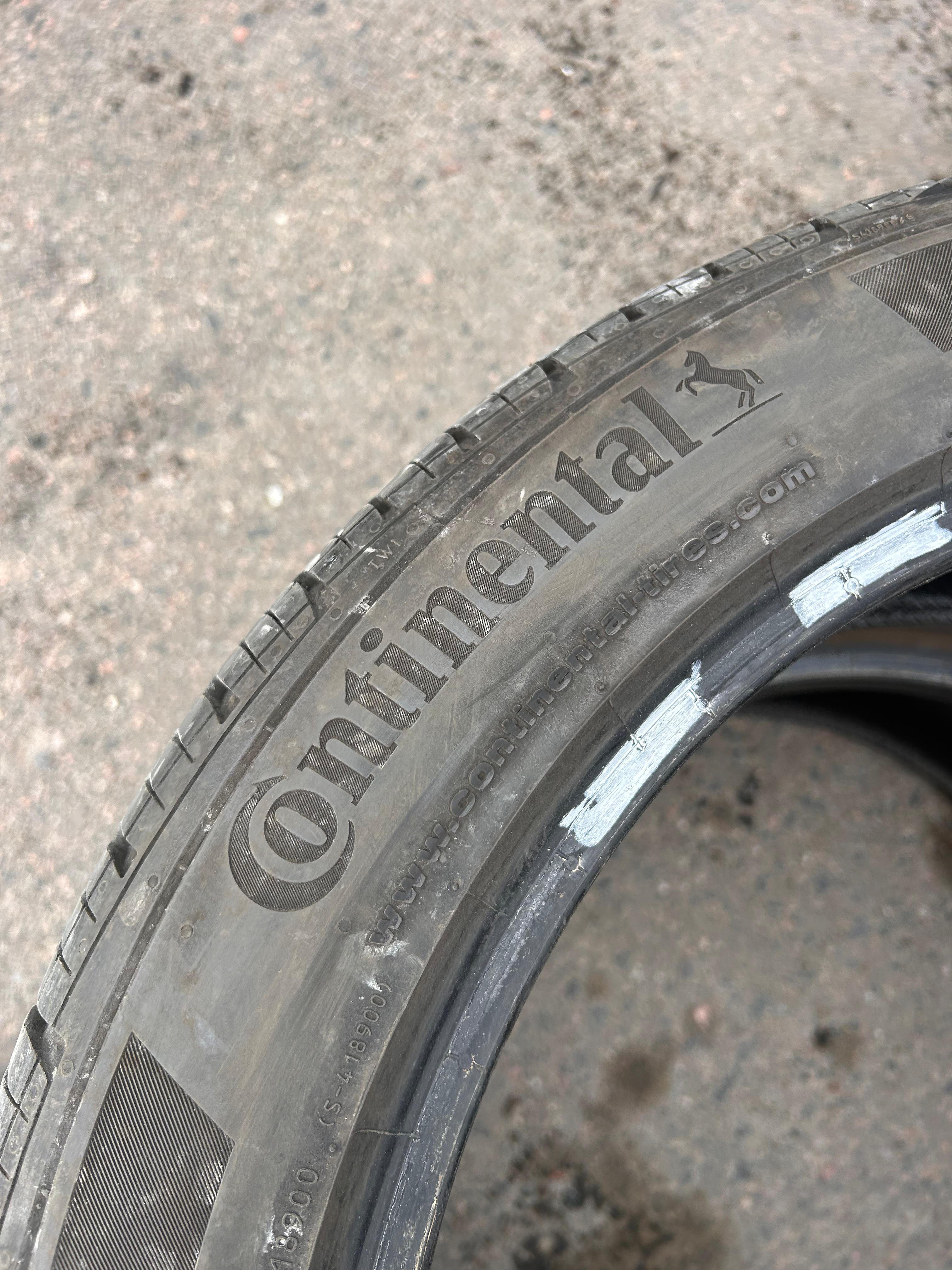 235/45R18 Pair (2 Used Tires) Continental ProContact TX