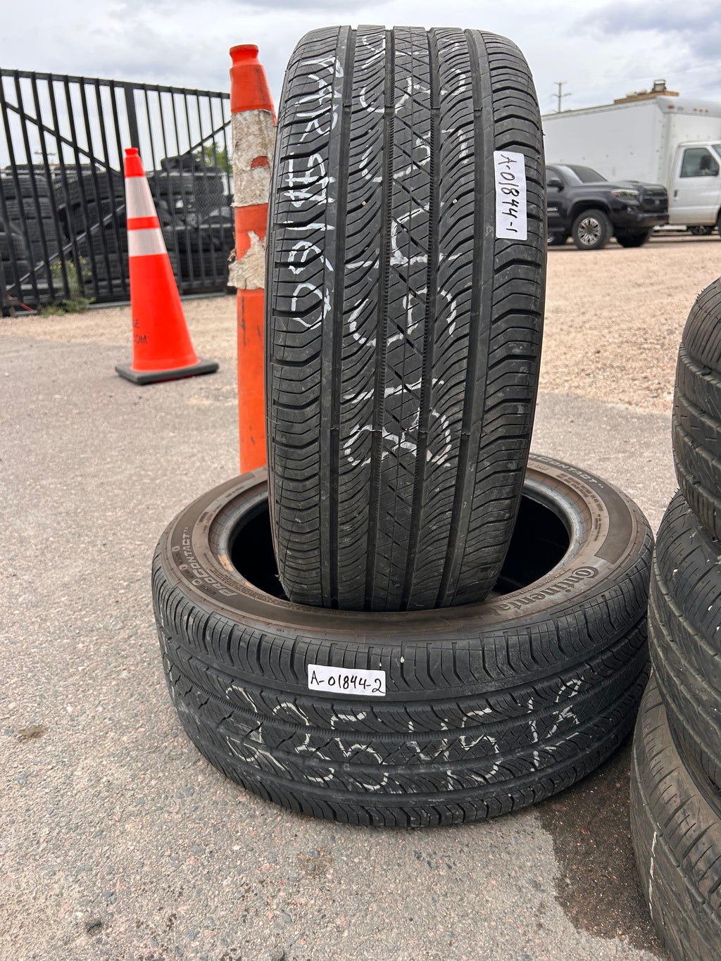 235/45R18 Pair (2 Used Tires) Continental ProContact TX