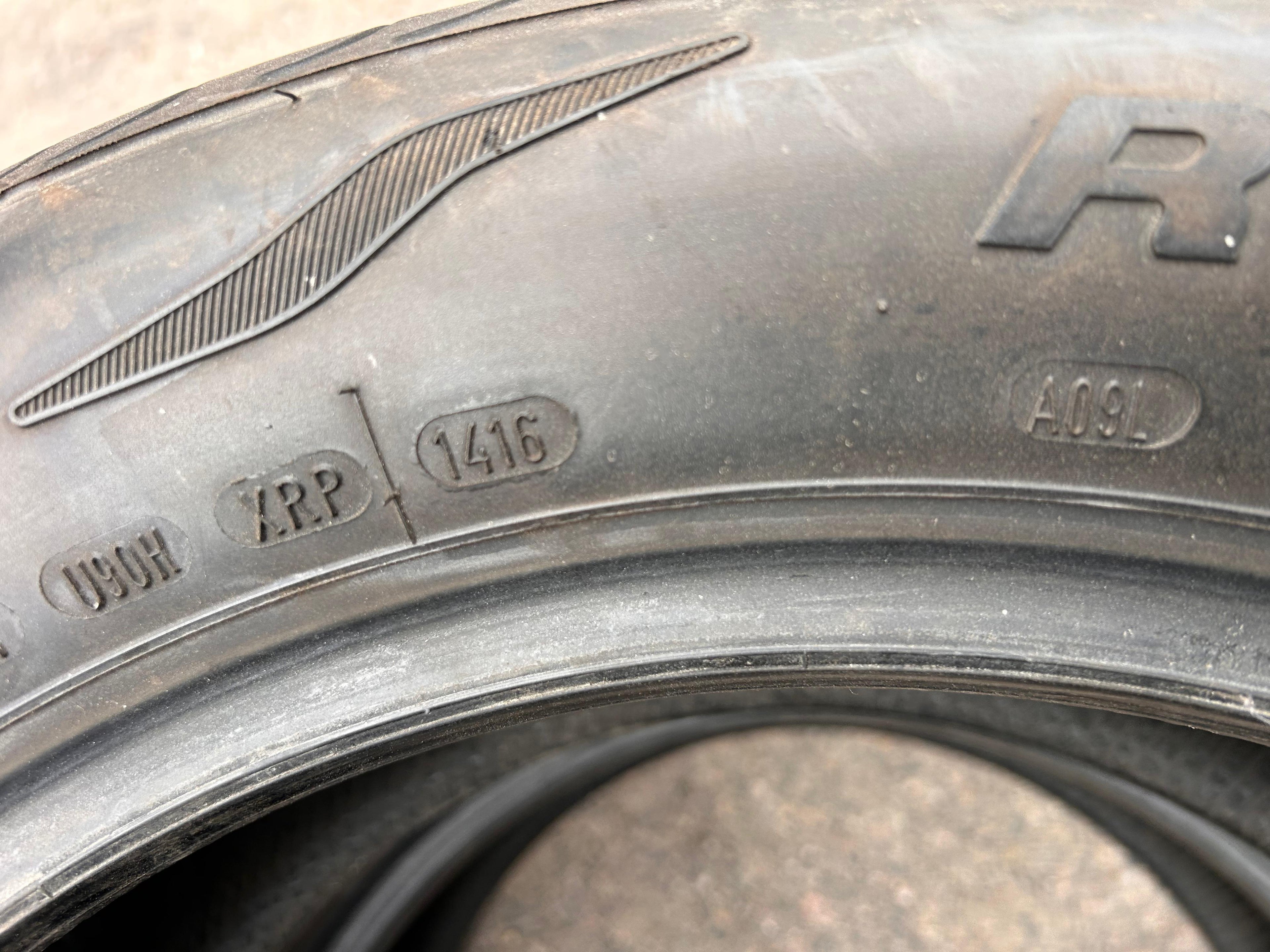 225/50R16 Pair (2 Used Tires) Deantires Road Control NW-3