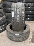 255/40R19 Pair (2 Used Tires) Continental ContiProContact