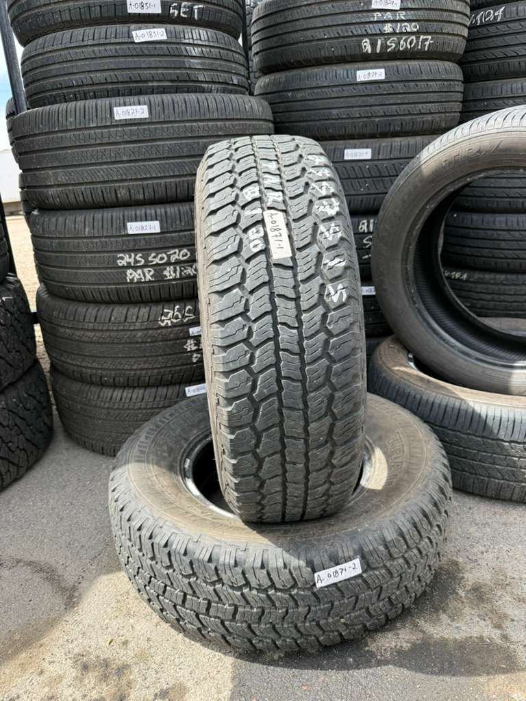 235/75R15 Pair (2 Used Tires) Trail Guide A/P
