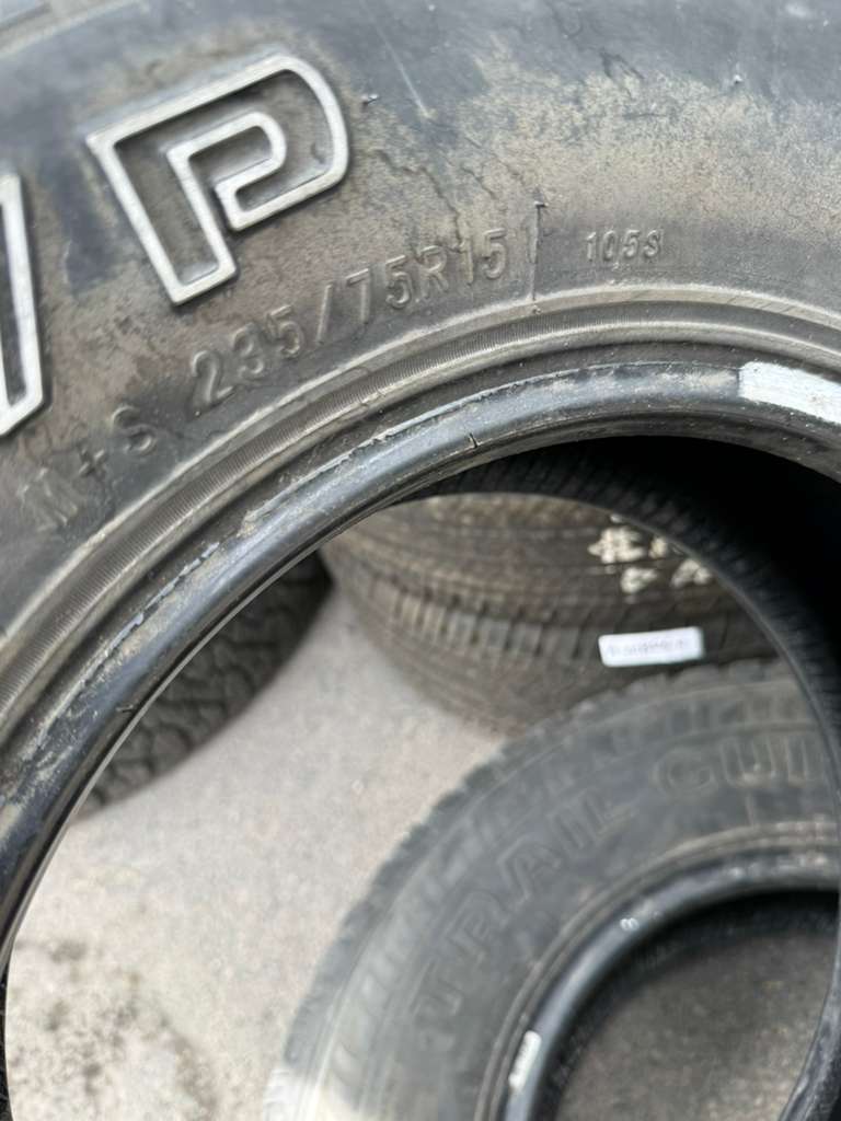 235/75R15 Pair (2 Used Tires) Trail Guide A/P