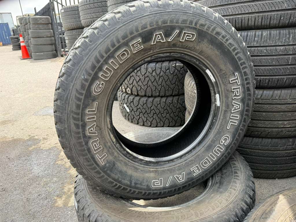 235/75R15 Pair (2 Used Tires) Trail Guide A/P