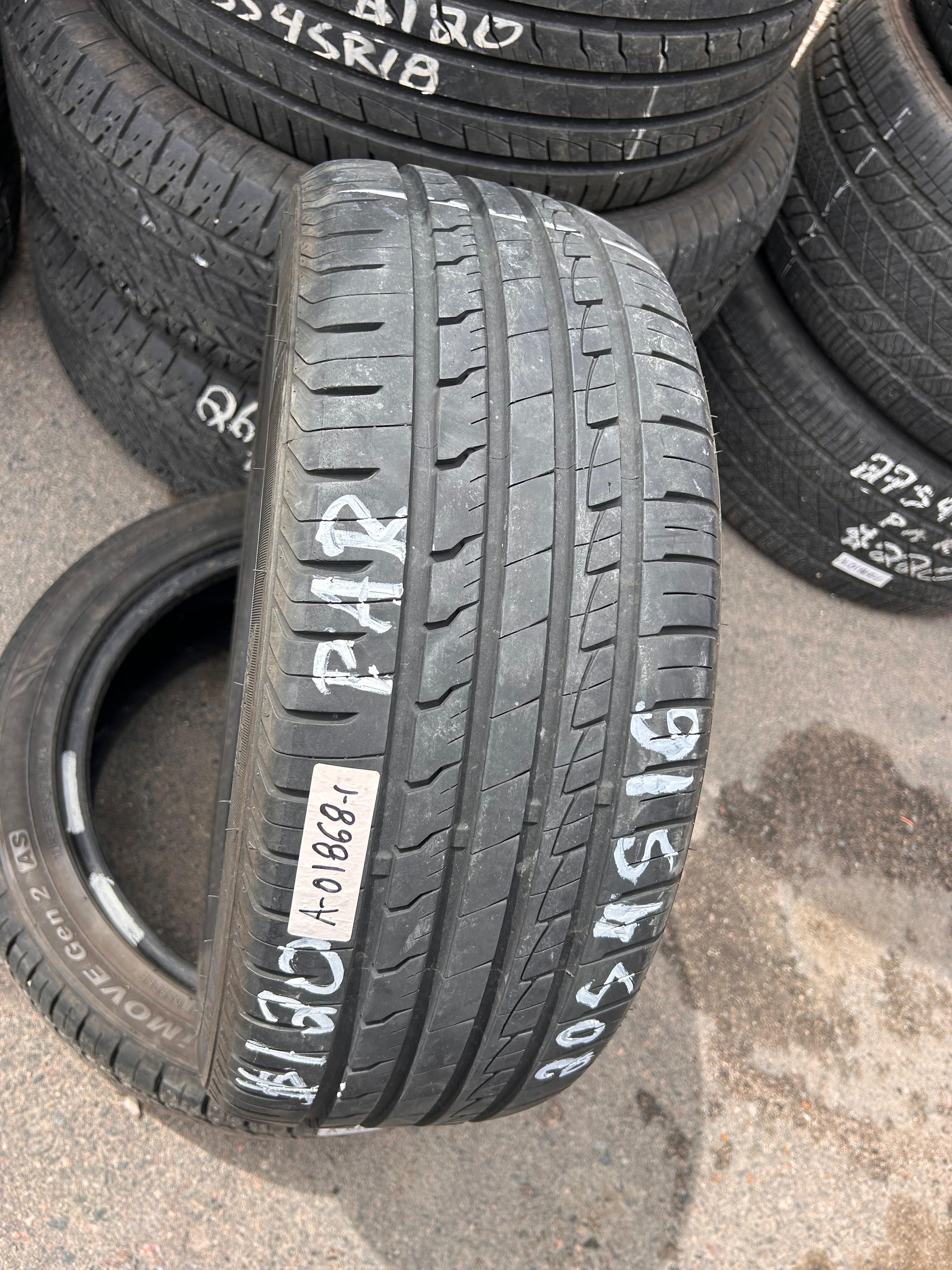 205/45R16 Pair (2 Used Tires) Ironman Imovegen2