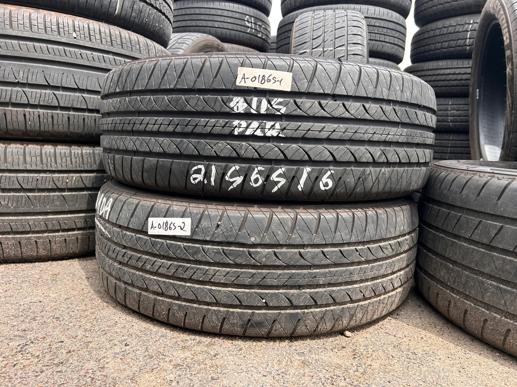 215/65R16 Pair (2 Used Tires) Douglas Touring