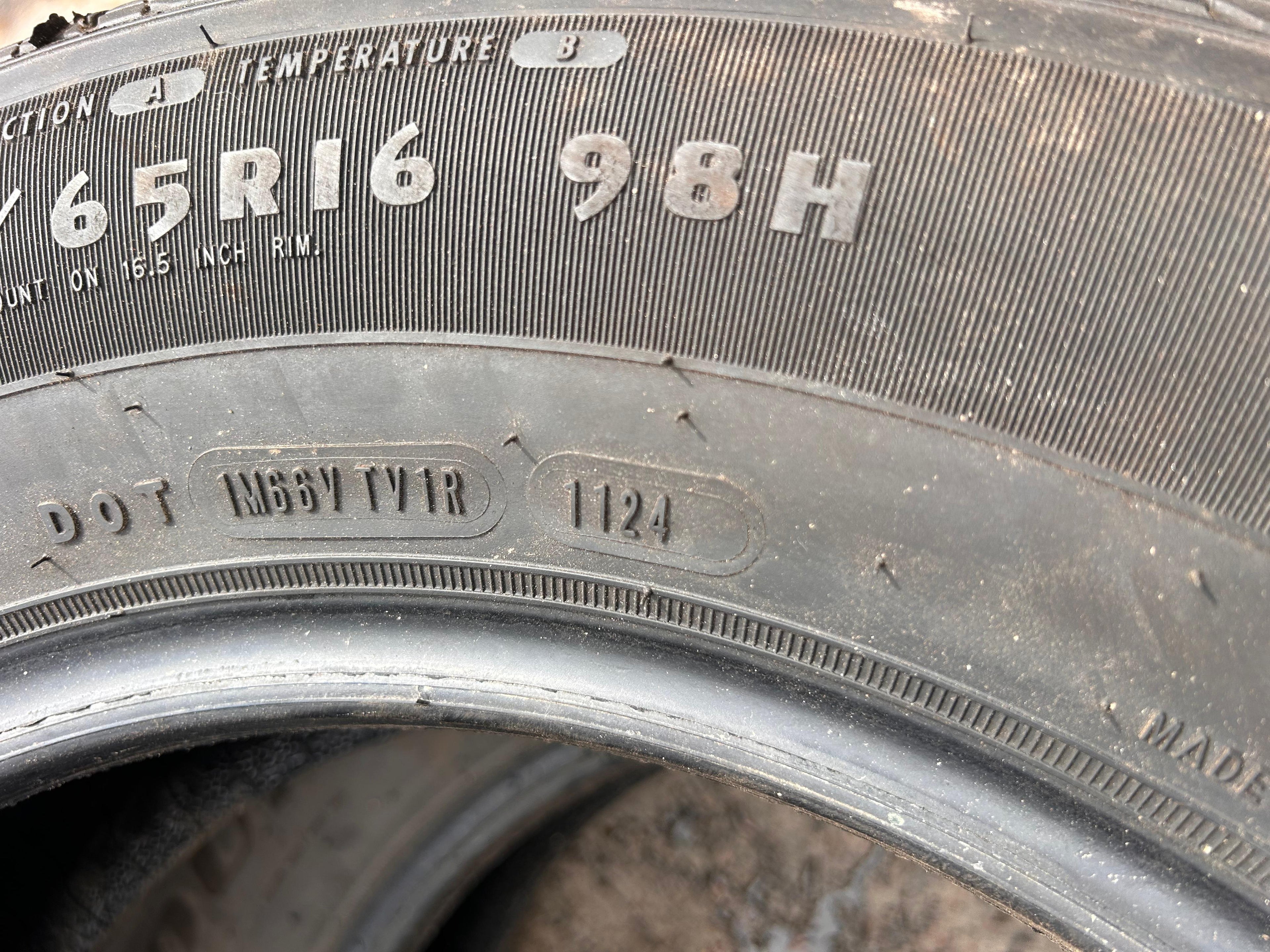 215/65R16 Pair (2 Used Tires) Douglas Touring