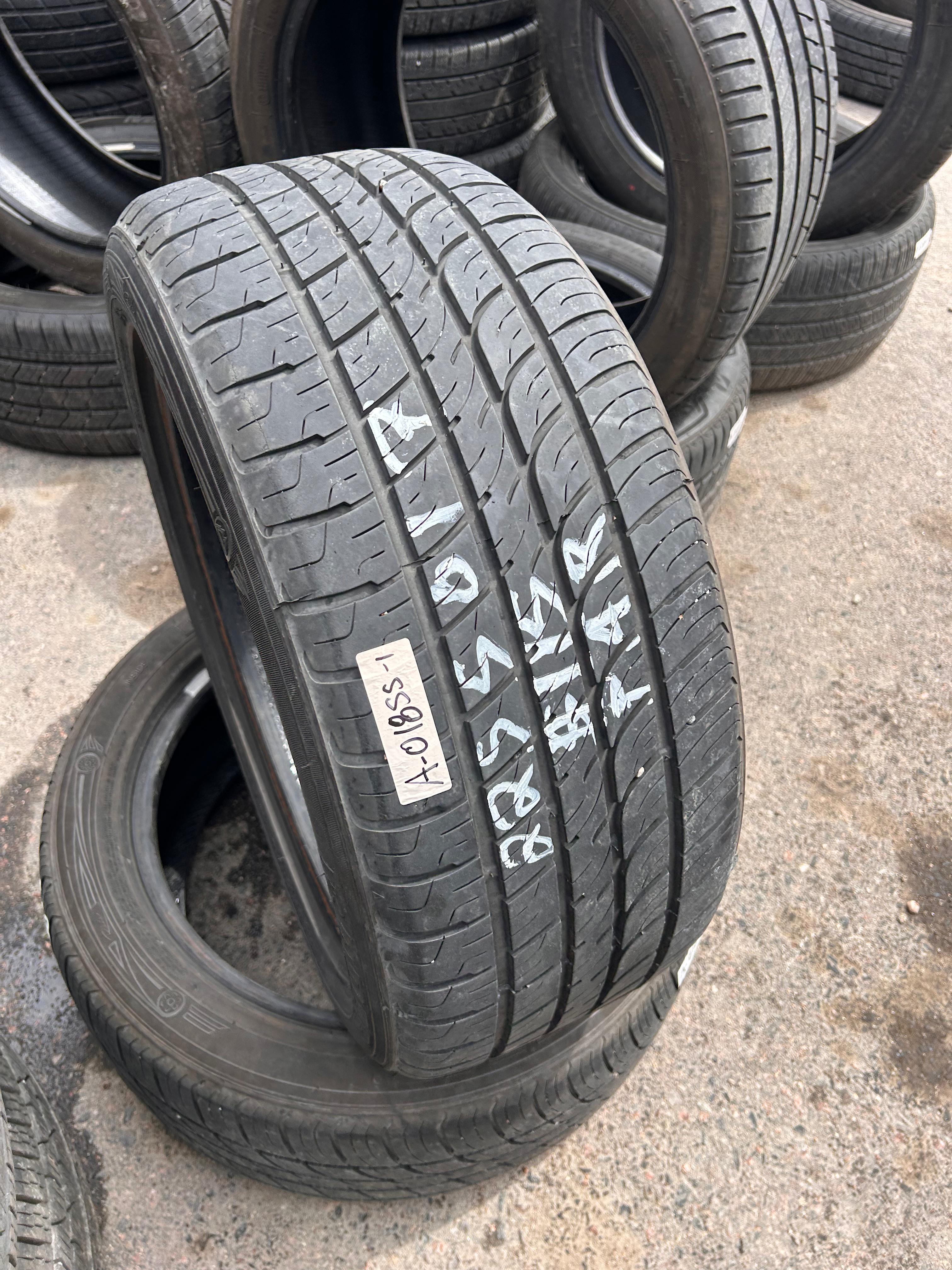 225/50R17 Pair (2 Used Tires) Dimax Radar AS-8