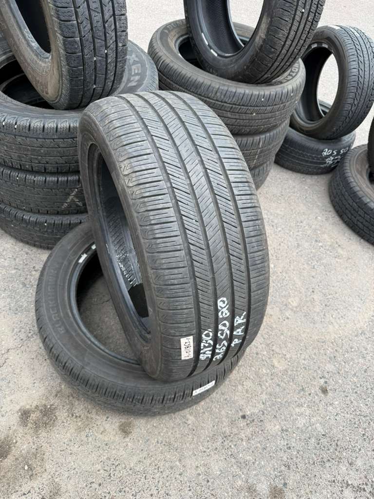 265/50R20 Pair (2 Used Tires) Blackhawk Agility SUV