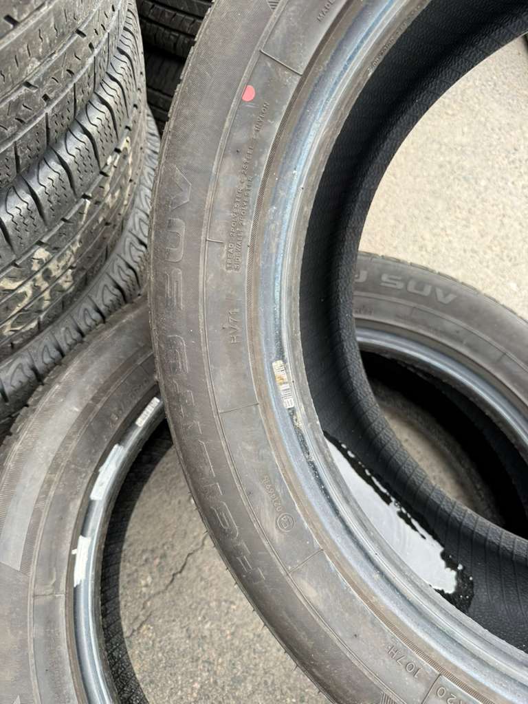 265/50R20 Pair (2 Used Tires) Blackhawk Agility SUV