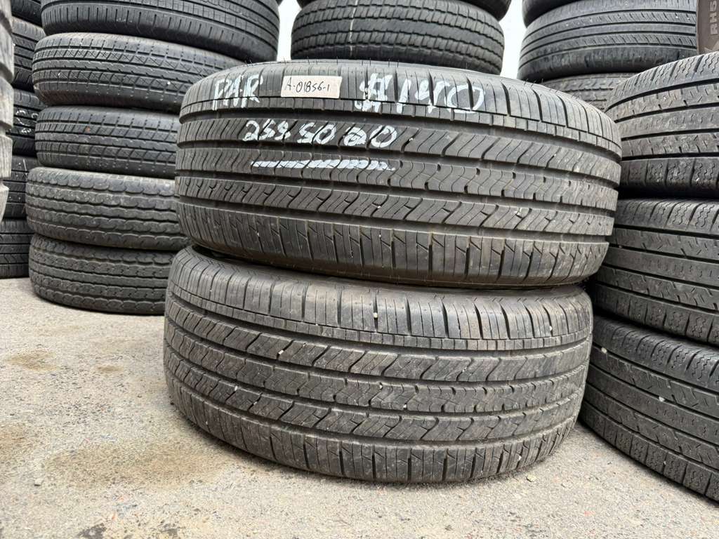 255/50R20 Pair (2 Used Tires) GTradial Max Tour LX
