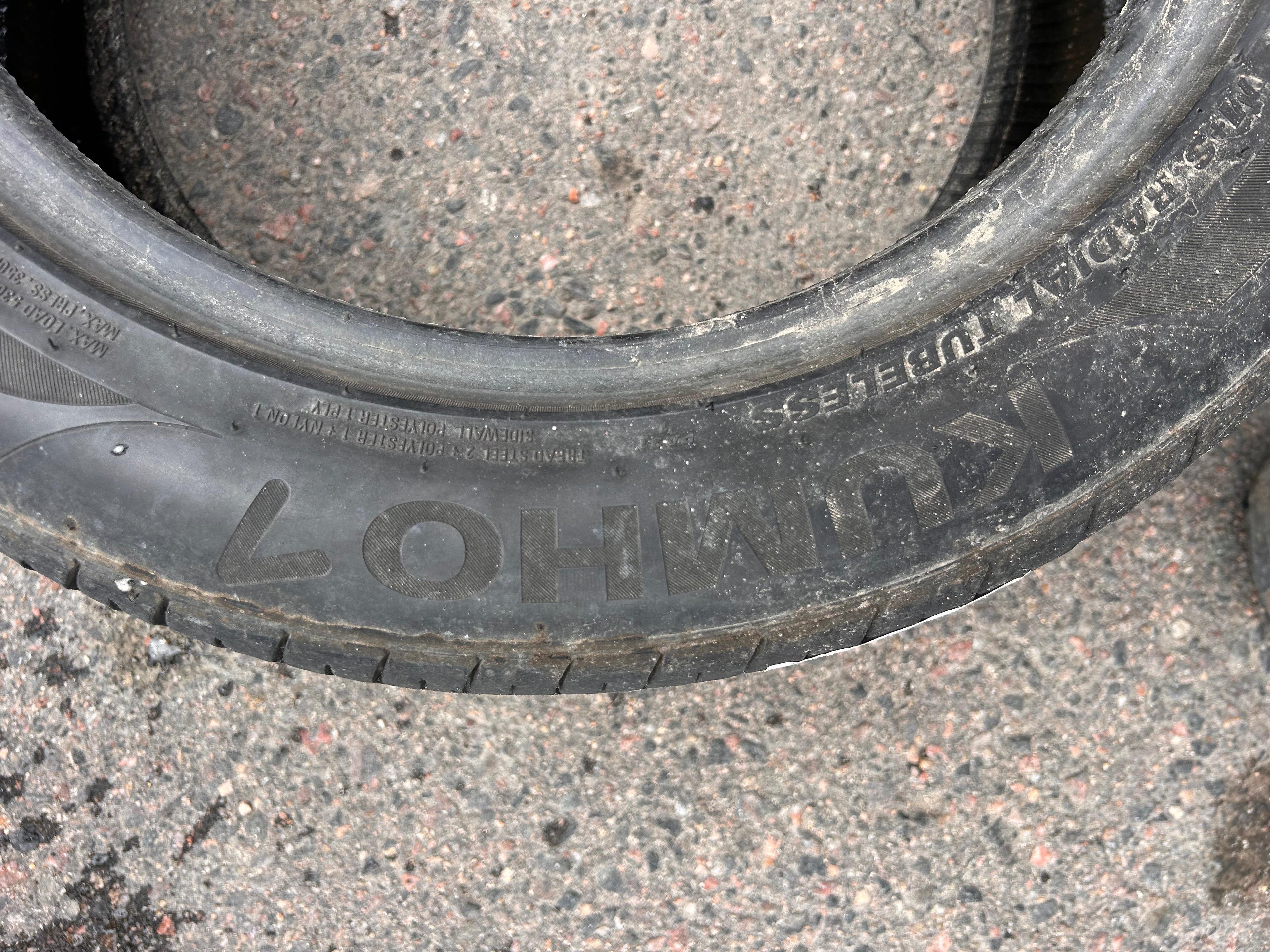 205/50R15 Pair (2 Used Tires) Kumho7 Ecsta Pa31