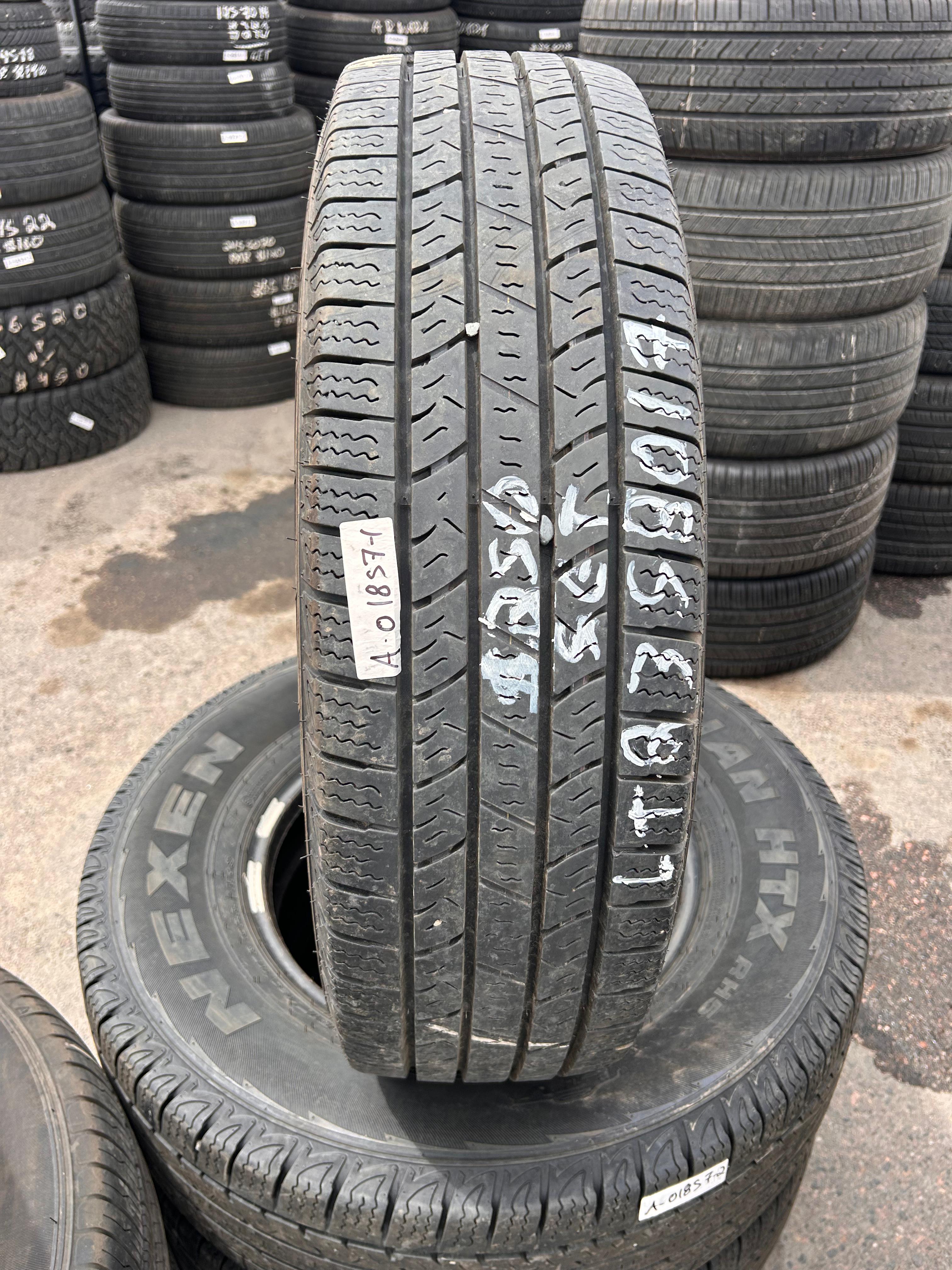 LT235/80R17 Set (4 Used Tires) Nexen Roadian HTX RH5