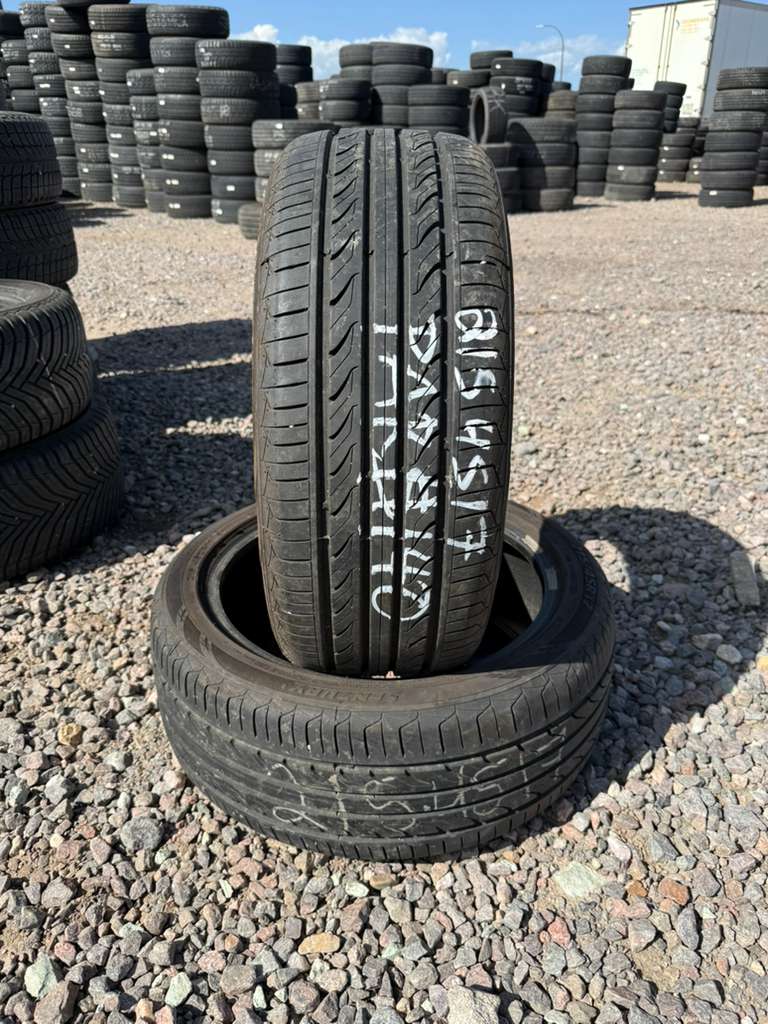 215/45R17 (2 Used Tires) Sentury UHP