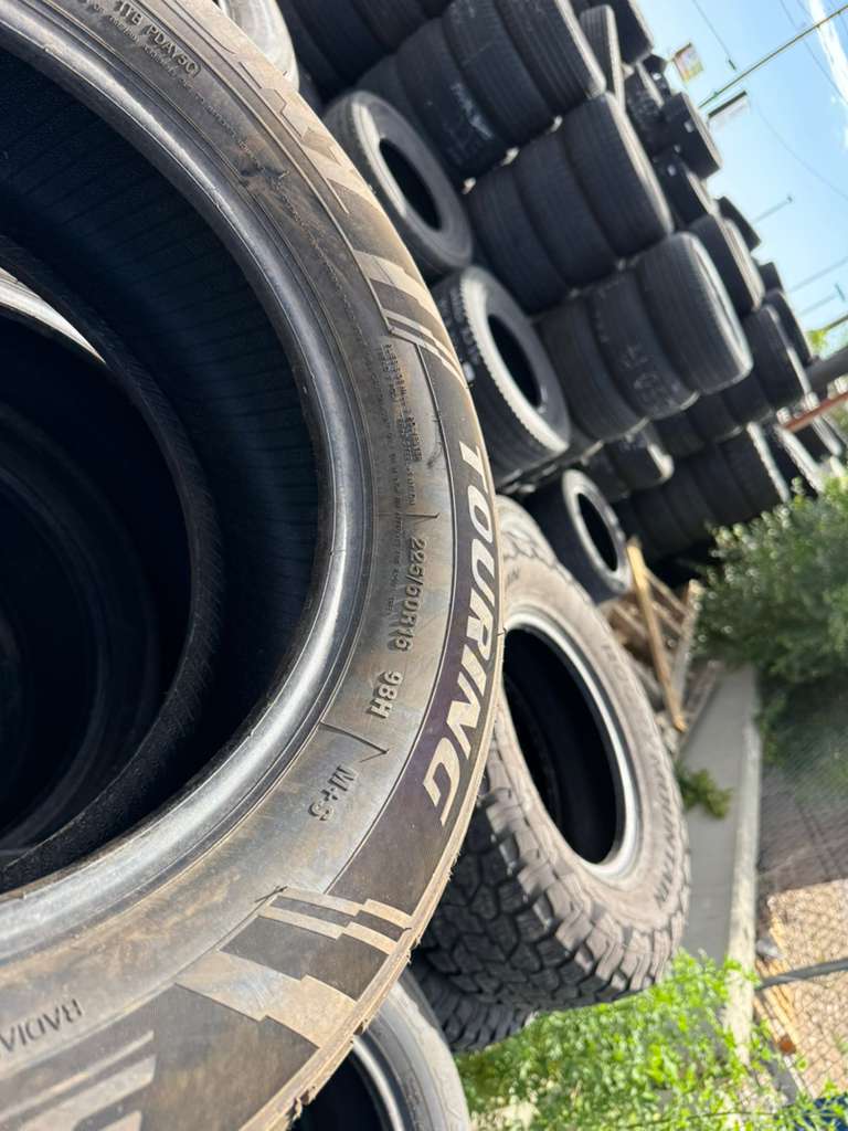 225/60R16 Pair (2 Like New Tires) Sentury Touring