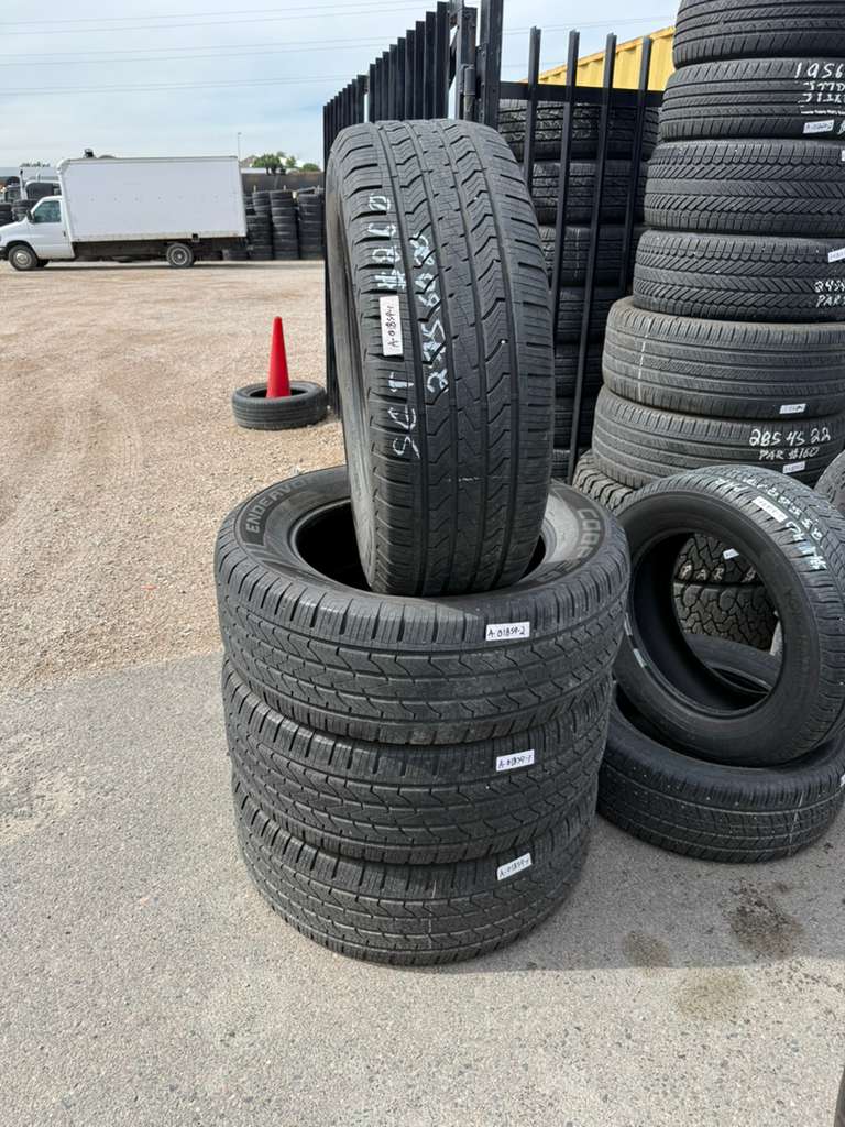 275/60R20 Set (4 Used Tires) Cooper Endeavor Plus