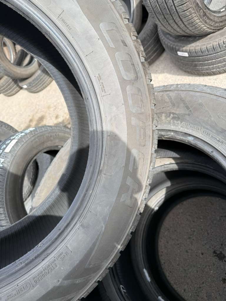 275/60R20 Set (4 Used Tires) Cooper Endeavor Plus