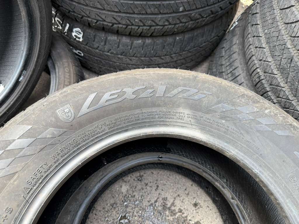 215/65R16 Pair (2 Like New Tires) Lexani LXTR 203