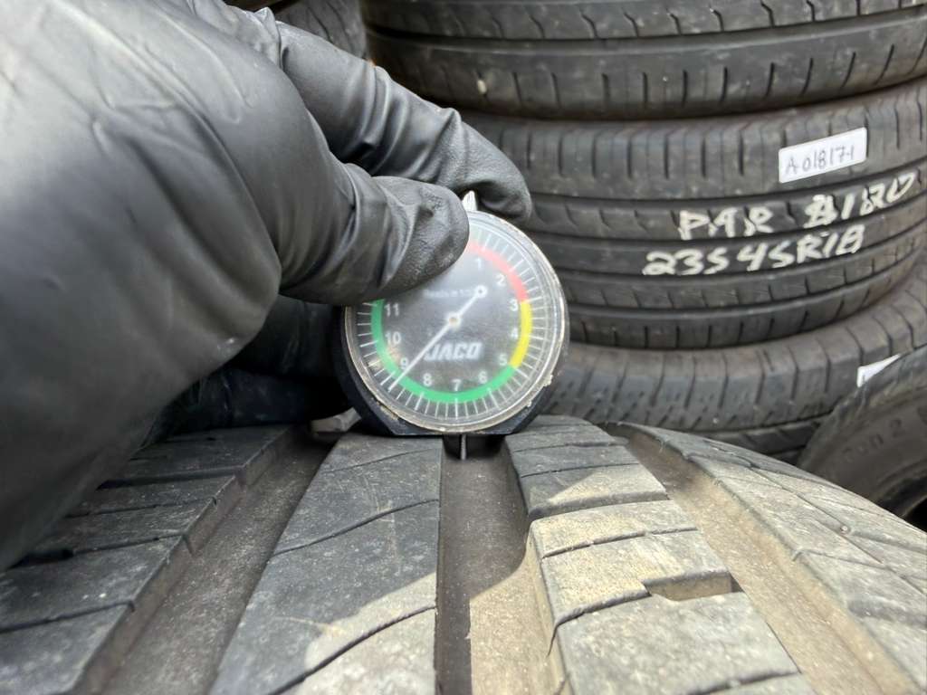 225/55R17 Pair (2 Used Tires) Mastercaft Stratus AS