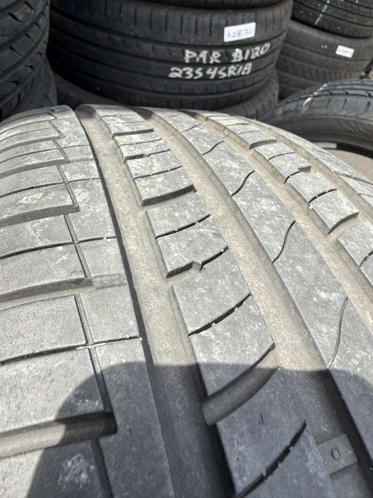 225/55R17 Pair (2 Used Tires) Mastercaft Stratus AS