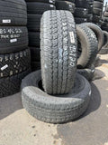 265/70R16 Pair (2 Used Tires) Goodyear Wrangler Territory AT