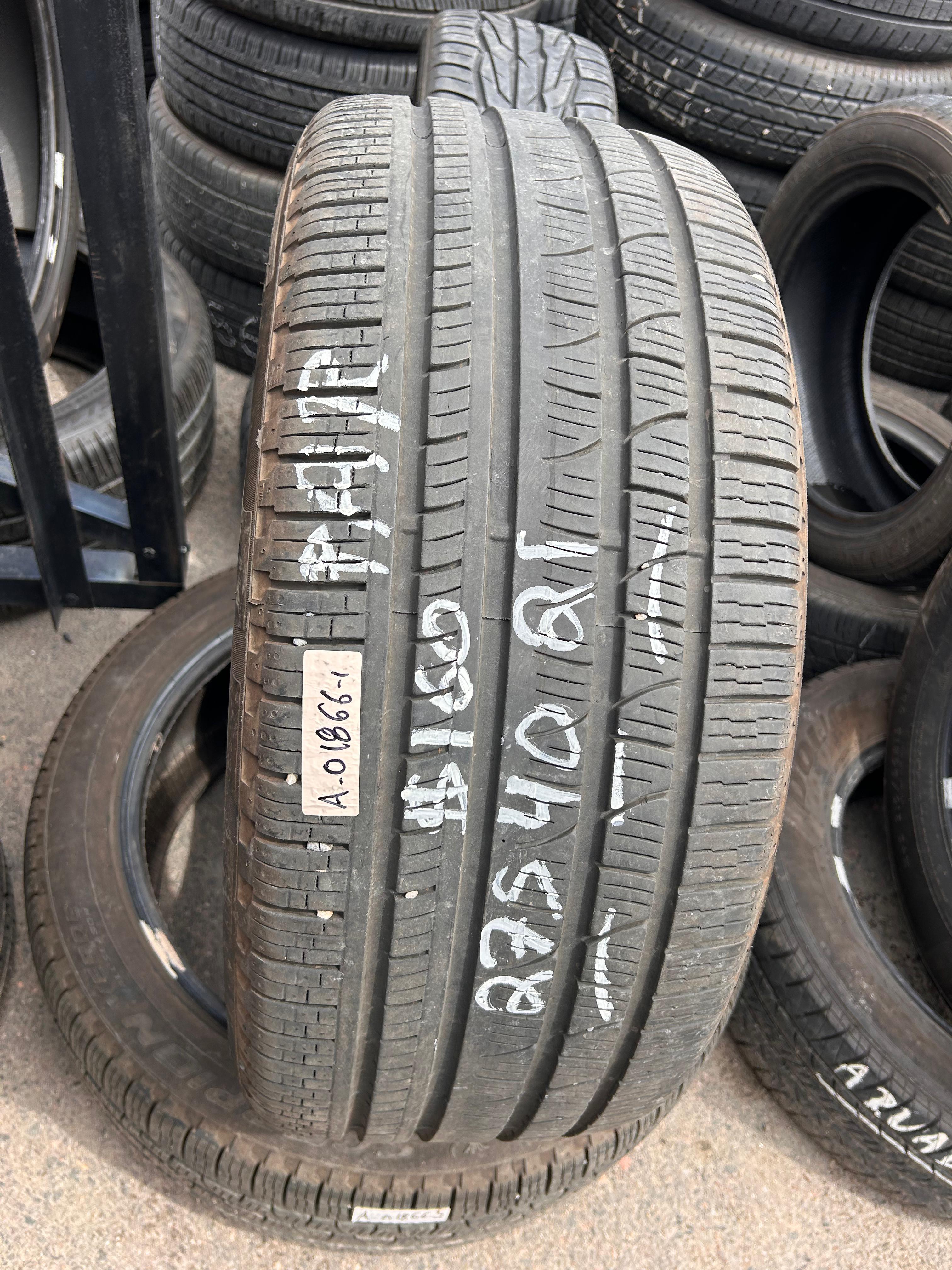 275/40R21 Pair (2 Used Tires) Pirelli Scorpian Verde