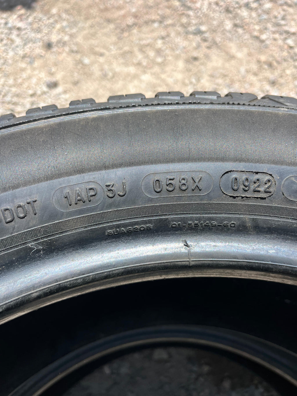 235/55R18 Pair (2 Used Tires) Michelin Cross Climate 2