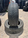 235/55R18 Pair (2 Used Tires) Michelin Cross Climate 2