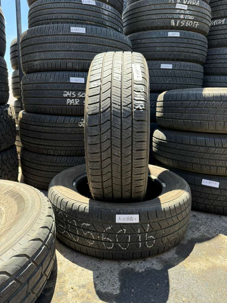 205/60R16 Pair (2 Used Tires) Road Hugger GTP AS02