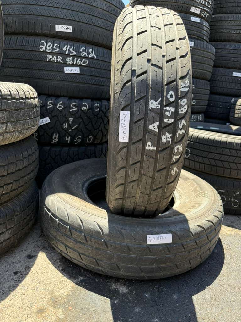 ST235/80R16 Pair (2 Used Tires) Transporter ST Radial
