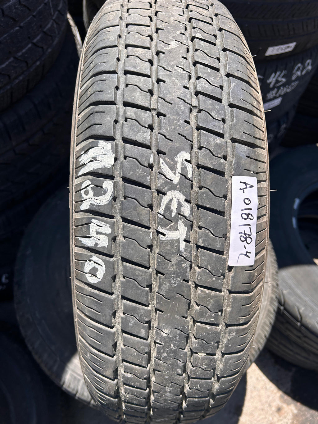 ST205/75R14 Set (4 Used Tires) Castle Rock Radial ST226