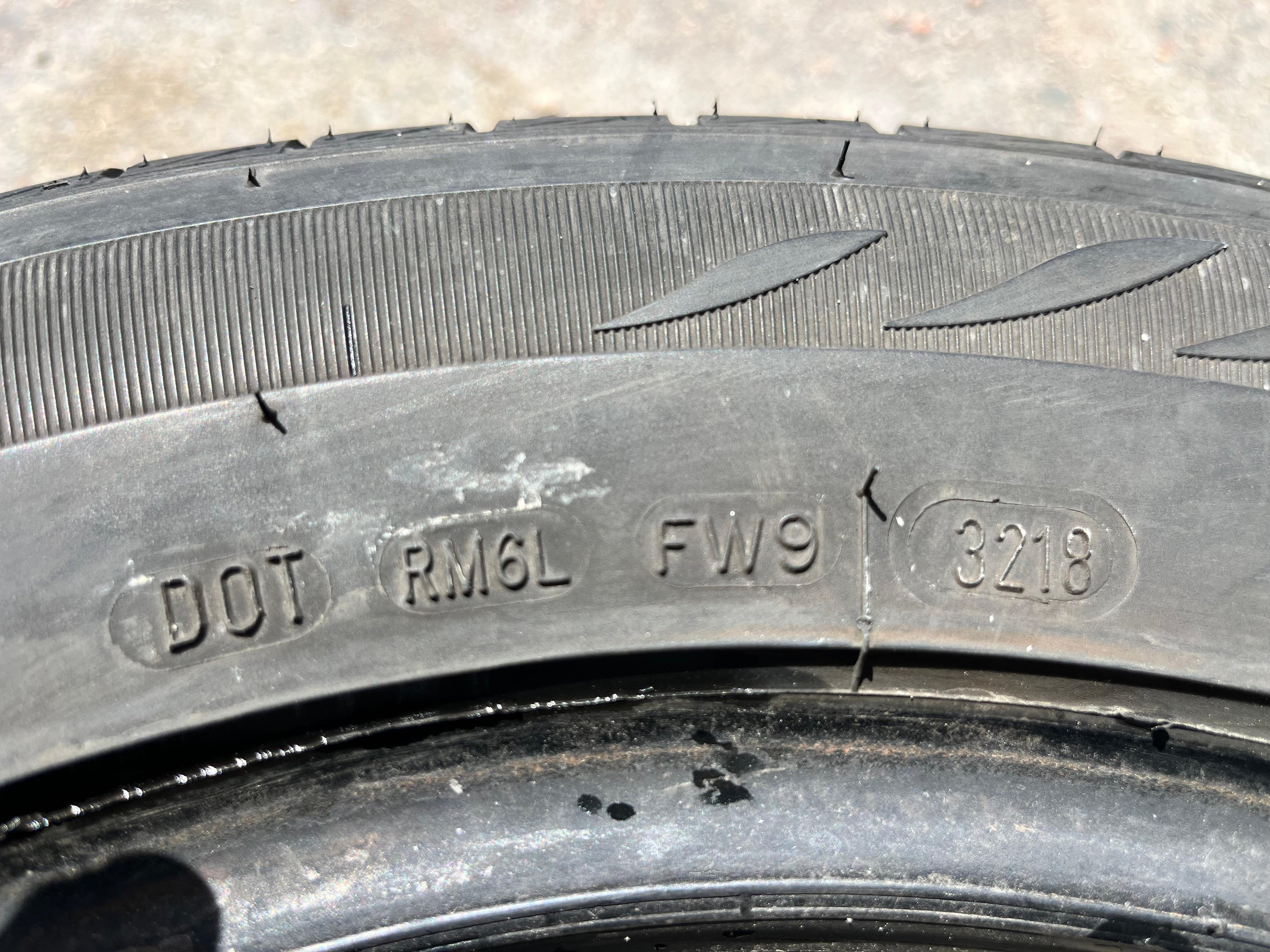 185/65R14 (3 Used Tires) Mastercraft MC-440