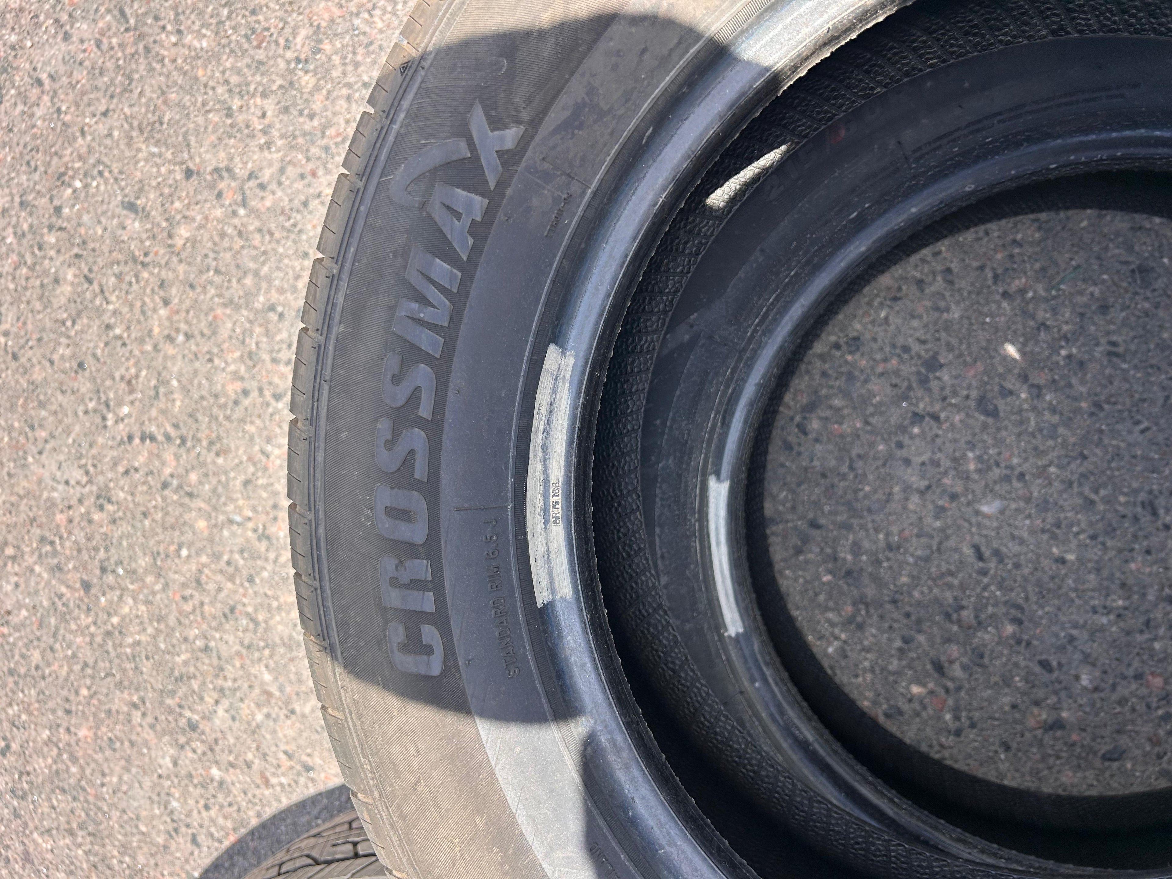 215/60R16 Pair (2 Used Tires) Crossmax CT-I