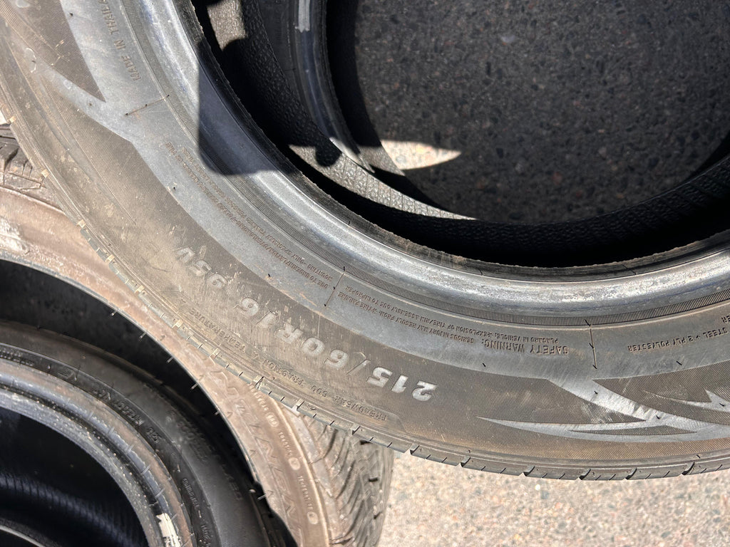 215/60R16 Pair (2 Used Tires) Crossmax CT-I