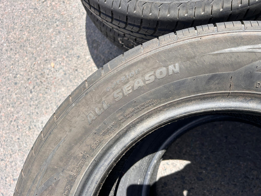 215/60R16 Pair (2 Used Tires) Crossmax CT-I