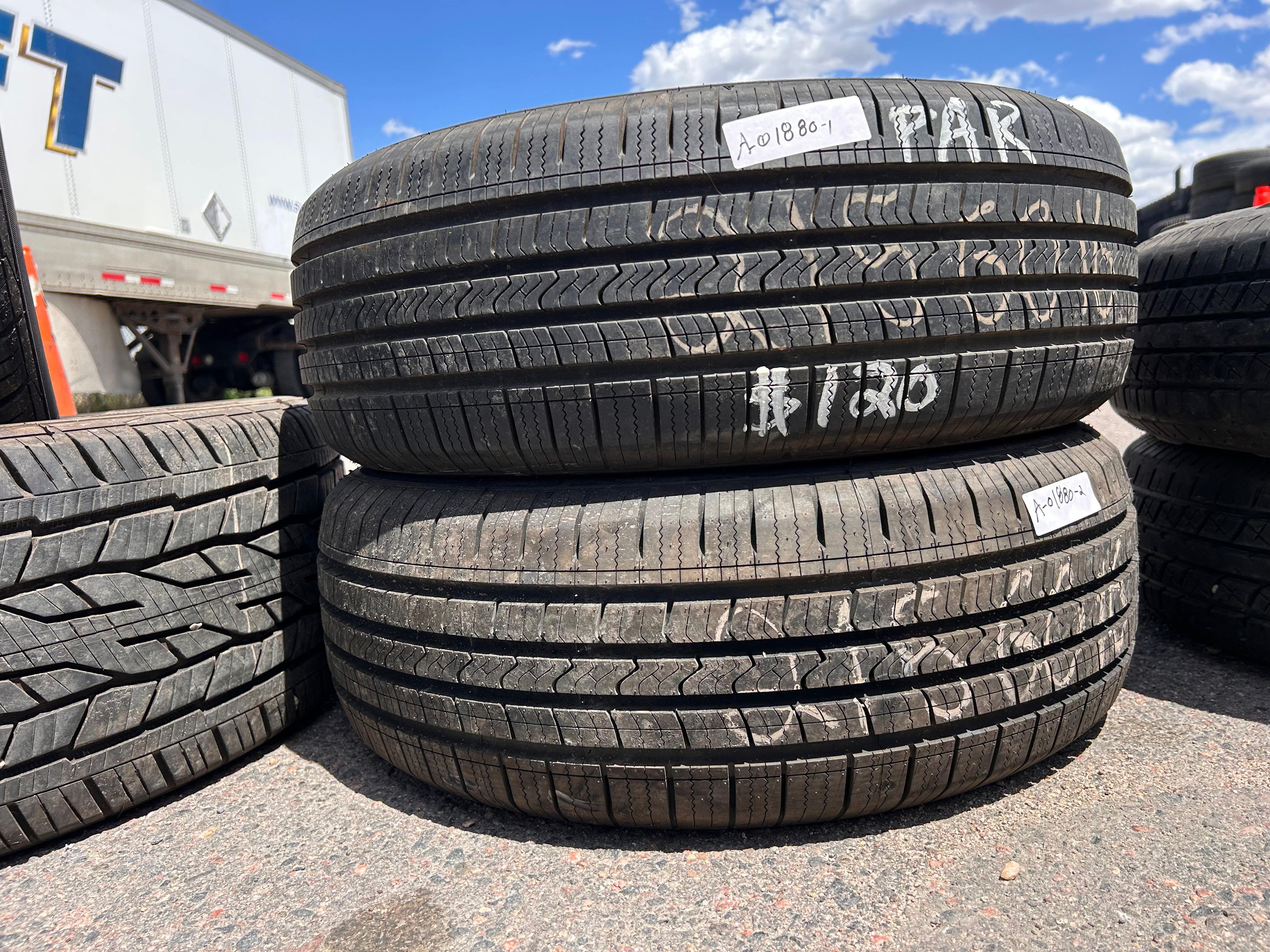 215/60R16 Pair (2 Used Tires) Crossmax CT-I