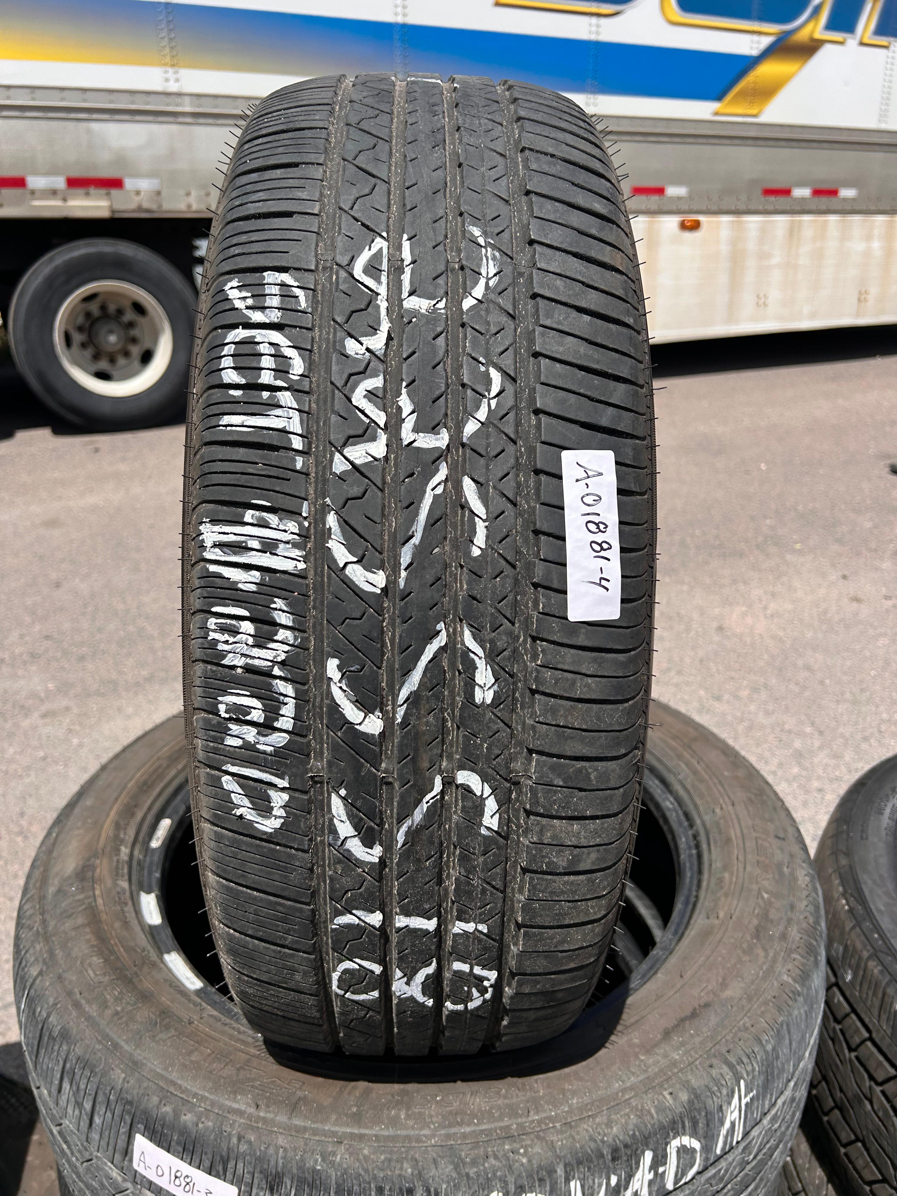 225/55R18 Set (4 Used Tires) Falken Ziex ZE001