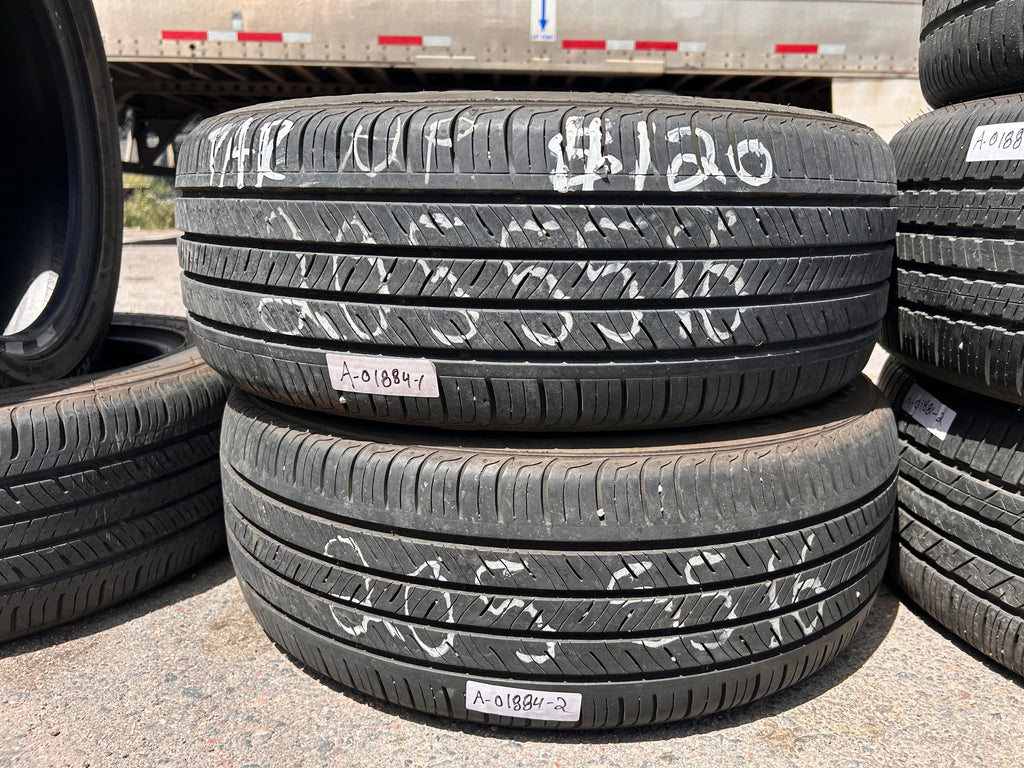 205/55R16 Pair (2 Used Tires) Kumho Solus TA31