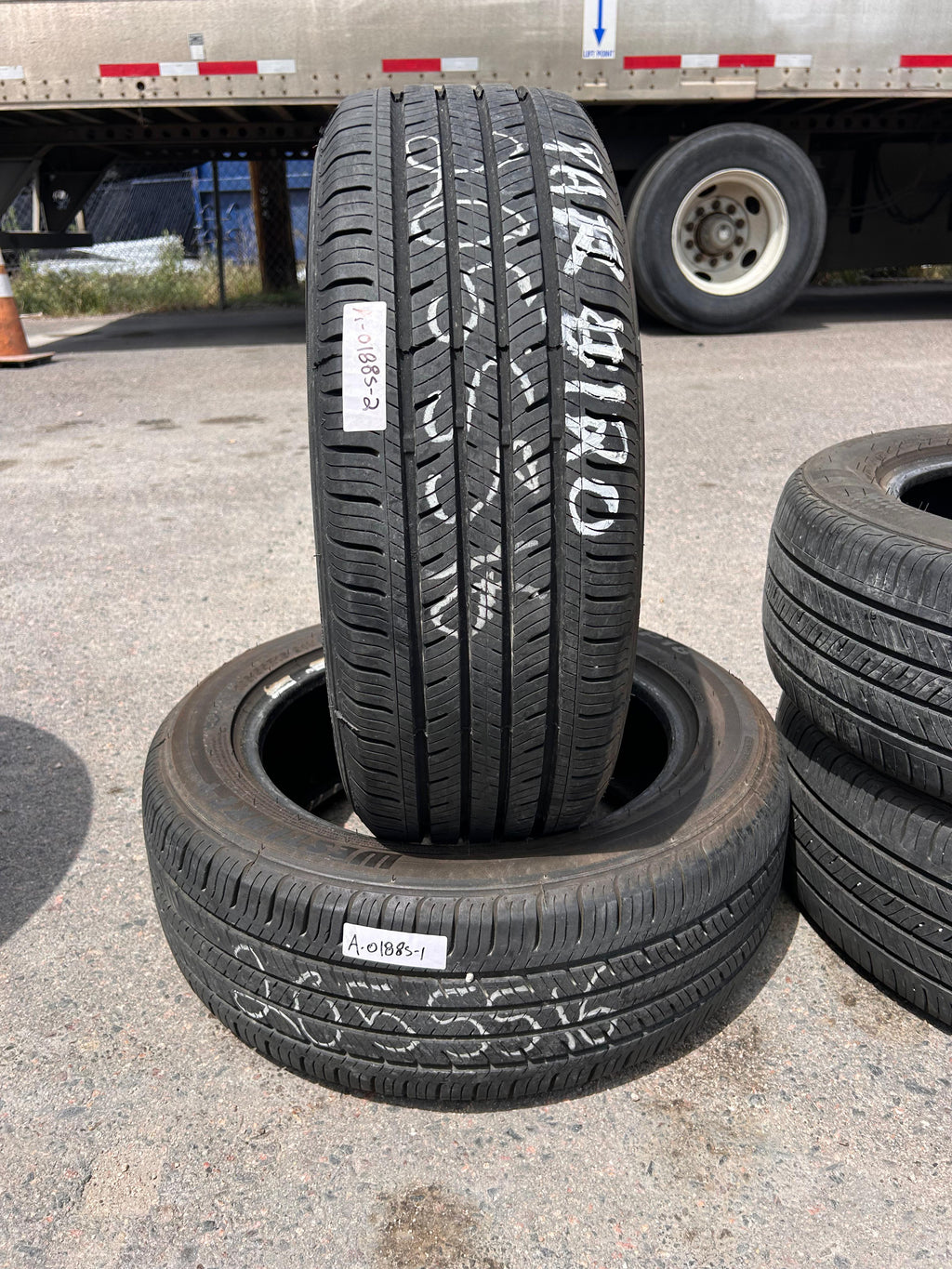 205/55R16 Pair (2 Used Tires) Westlake Radial RP18