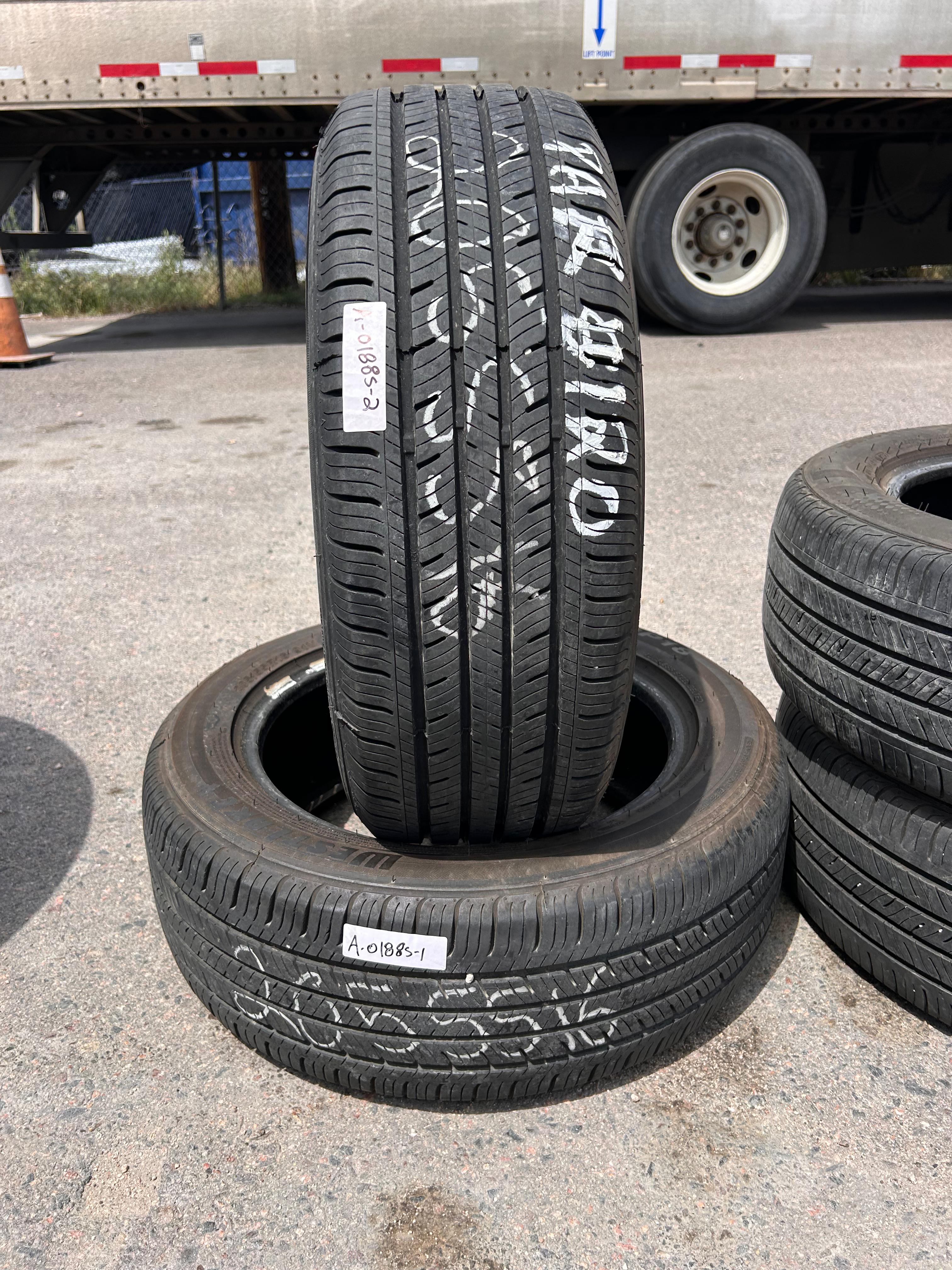 205/55R16 Pair (2 Used Tires) Westlake Radial RP18
