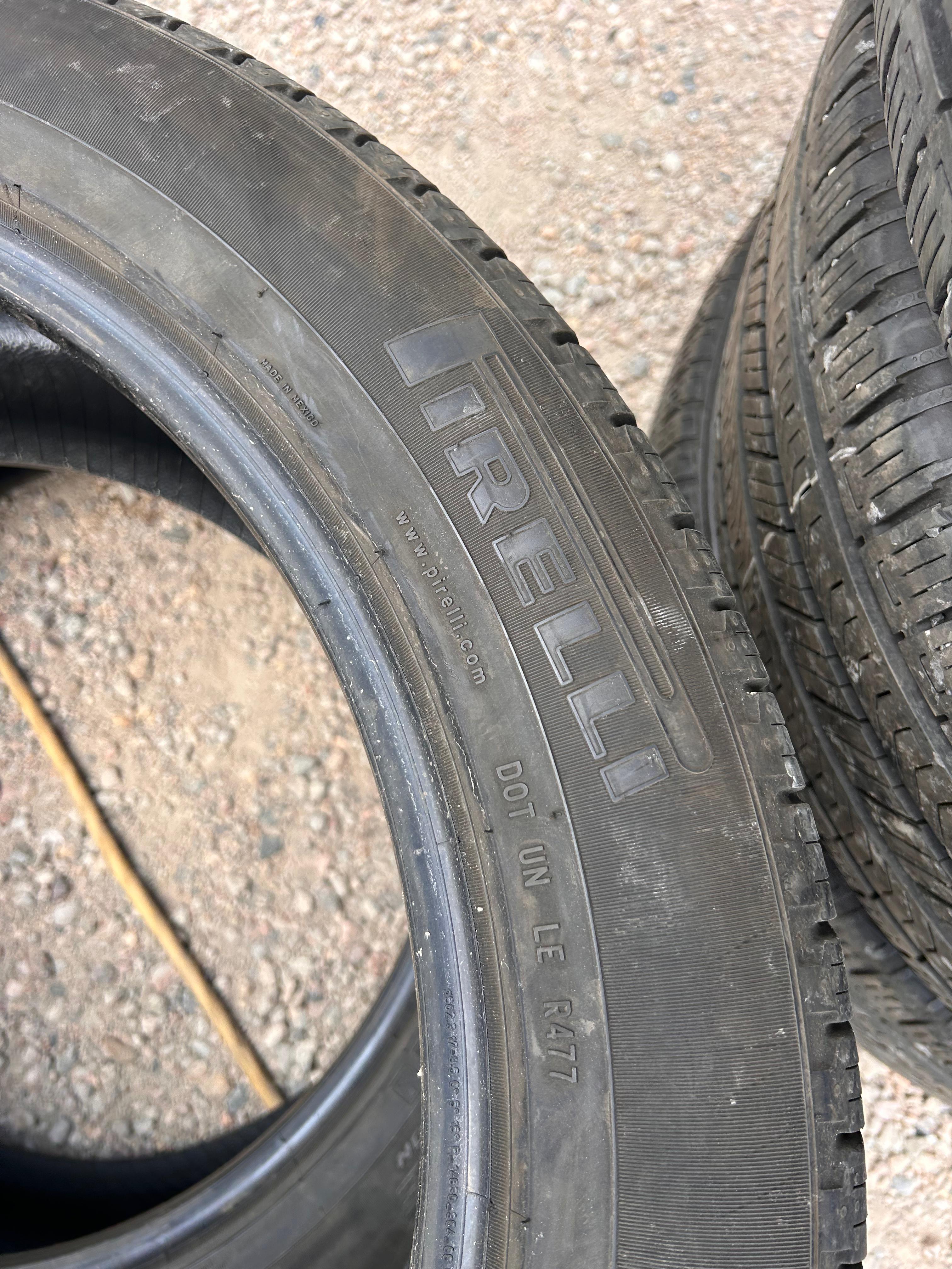 285/45R22 Pair (2 Used Tires) Pirelli Scorpian Verde
