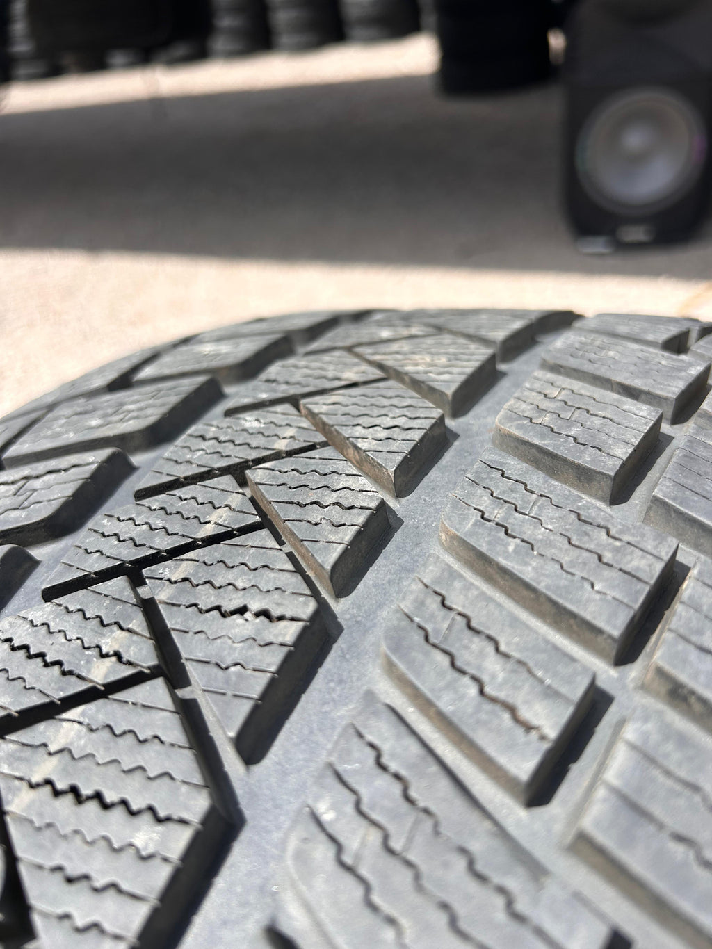 285/45R20 Pair (2 Like New Tires) Vredestein Wintrac Pro