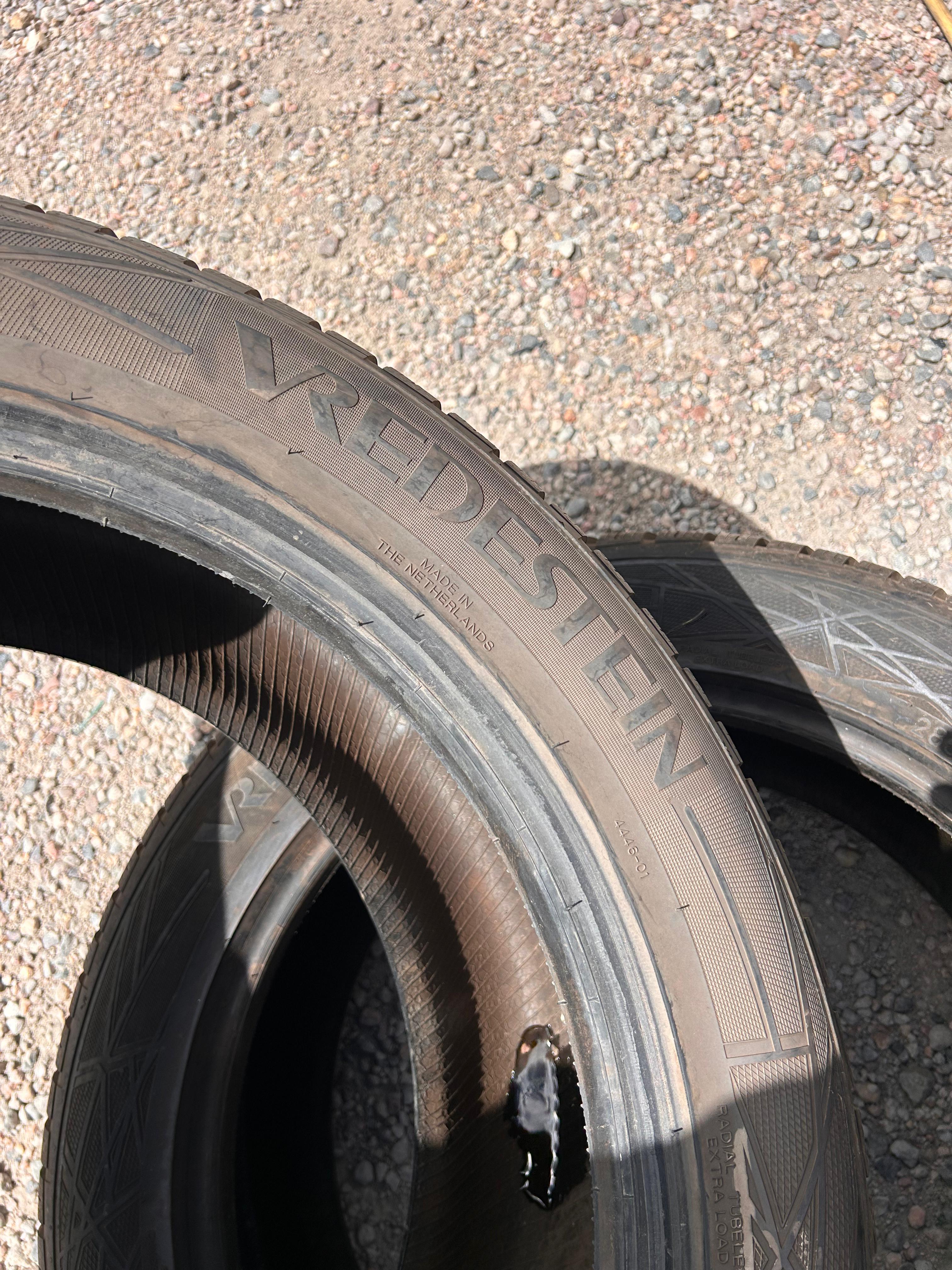 285/45R20 Pair (2 Like New Tires) Vredestein Wintrac Pro
